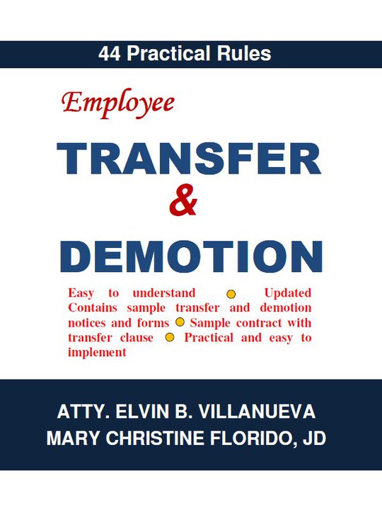 Termination of Employment Rules  Philippine Legal Counseling